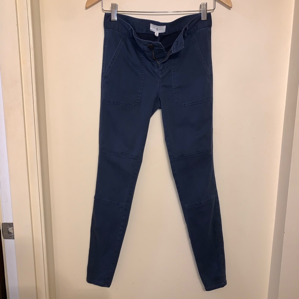 Lou & Grey 'Brush Up' Cargo Pant, Size 0, navy - Picture 2 of 8